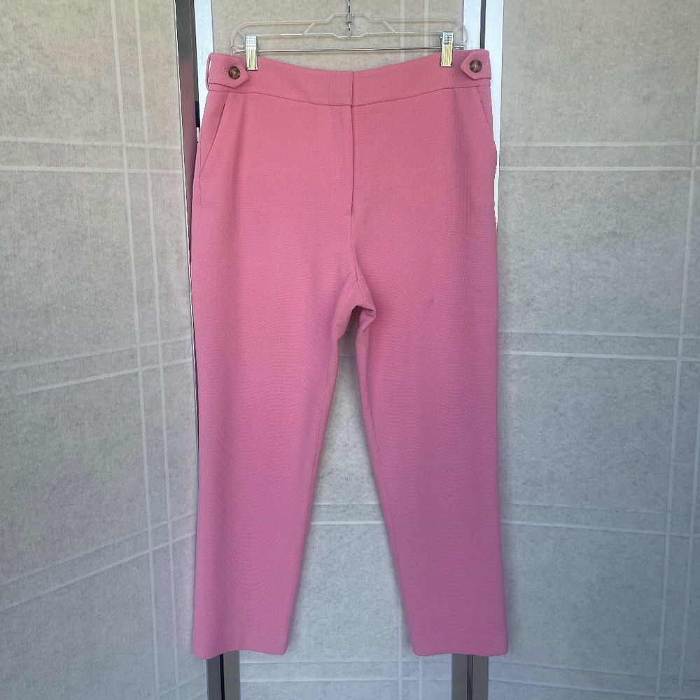 Veronica Beard Pink Gamila Pants Sz 14